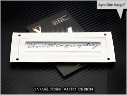 Land Rover Orjinal Autobiography Bagaj Yazı Logo Amblem