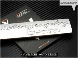 Land Rover Autobiography Sport Bagaj Yazı Logo Amblem