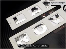 Land Rover Ön Kaput Arka Bagaj Yazı Logo Amblem