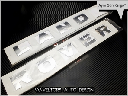 Land Rover Ön Kaput Arka Bagaj Yazı Logo Amblem