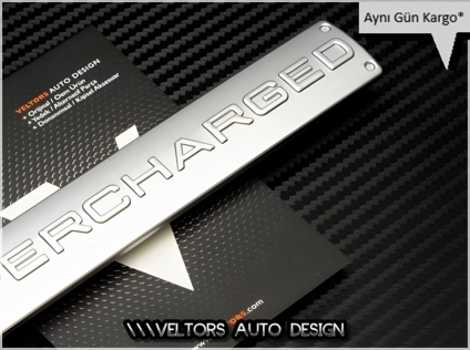 Range Rover Supercharged Bagaj Yazı Logo Amblem