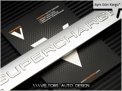 Range Rover Supercharged Bagaj Yazı Logo Amblem