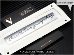 Range Rover Orjinal Autobiography Bagaj Yazı Logo Amblem