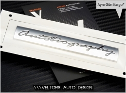 Range Rover Orjinal Autobiography Bagaj Yazı Logo Amblem
