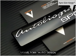 Range Rover Autobiography Sport Bagaj Yazı Logo Amblem