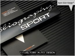 Range Rover Autobiography Sport Bagaj Yazı Logo Amblem