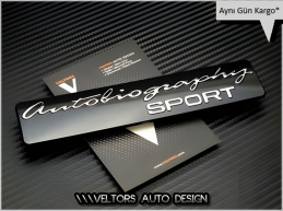 Range Rover Autobiography Sport Bagaj Yazı Logo Amblem