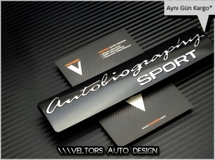 Range Rover Autobiography Sport Bagaj Yazı Logo Amblem