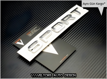 Range Rover SPORT Bagaj Yazı Logo Amblem
