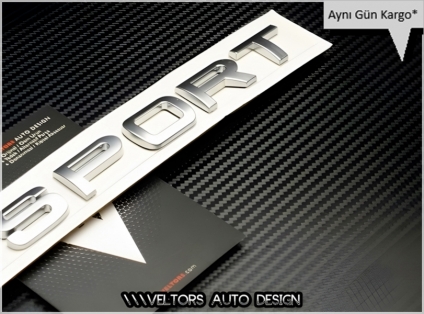Range Rover SPORT Bagaj Yazı Logo Amblem