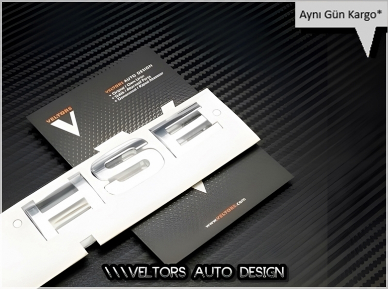 Range Rover HSE Bagaj Yazı Logo Amblem