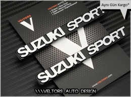 Suzuki Sport Logo Amblem Seti