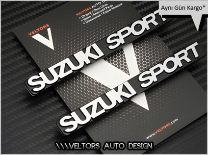 Suzuki Sport Logo Amblem Seti
