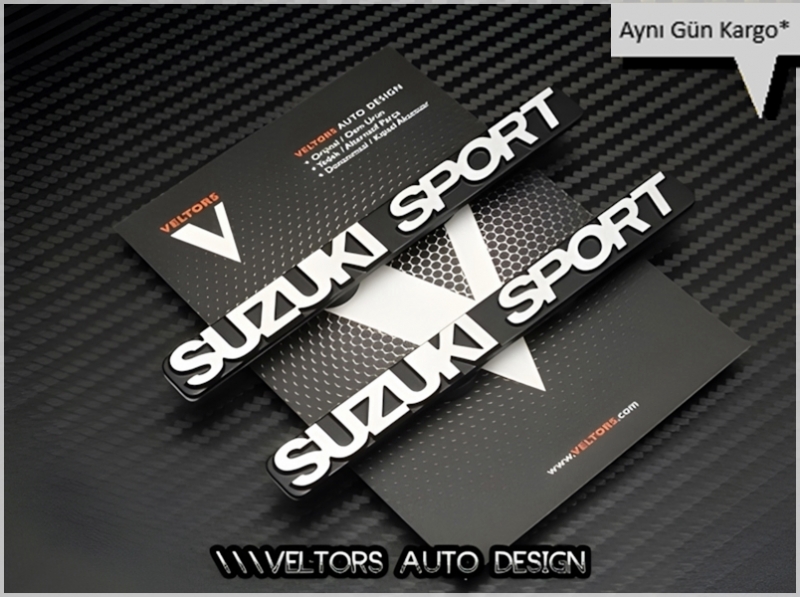 Suzuki Sport Logo Amblem Seti