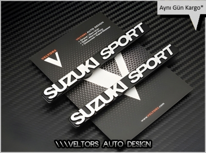 Suzuki Sport Logo Amblem Seti