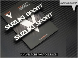 Suzuki Sport Logo Amblem Seti