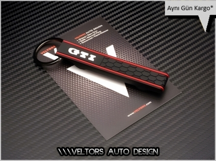 VW Orjinal Gti Logo Amblem Gti Anahtarlık