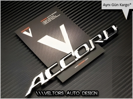 Honda Accord Bagaj Yazı Logo Amblem