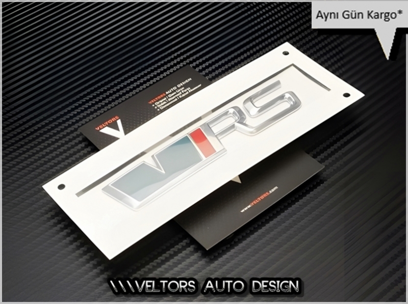 Skoda Orjinal VRS RS Bagaj Yazı Logo Amblem Skoda Orjinal VRS RS Bagaj Yazı Logo Amblem