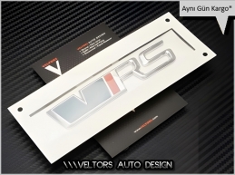 Skoda Orjinal VRS RS Bagaj Yazı Logo Amblem Skoda Orjinal VRS RS Bagaj Yazı Logo Amblem