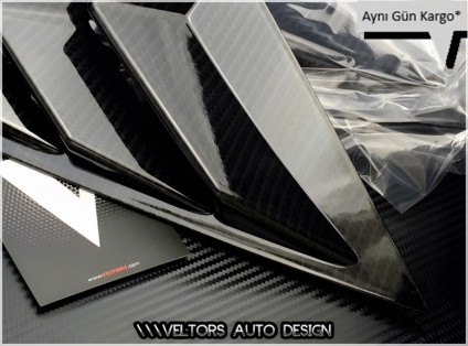 Honda Civic FC5 Karbon Carbon Yan Body Rüzgarlık Seti