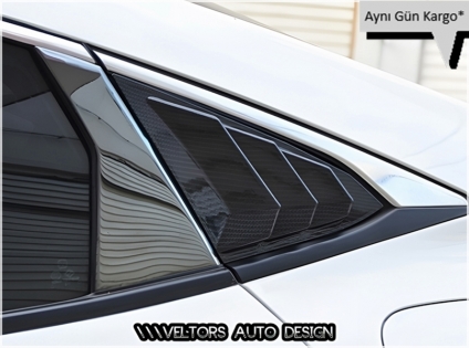 Honda Civic FC5 Karbon Carbon Yan Body Rüzgarlık Seti