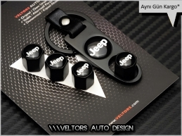 Jeep Logo Amblem Anahtarlık Sibop Kapak Seti