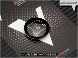 Mercedes Brabus Multi Medya iDrive Kontrol Unite Logo Amblem