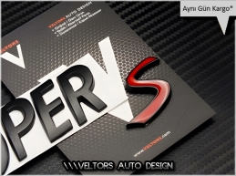 Mini Cooper S Bagaj Yazı Logo Amblem