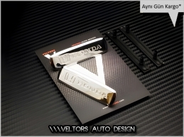 Honda Döşeme Paspas Logo Amblem Seti
