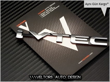 Honda i-vtec Bagaj Yazı Logo Amblem