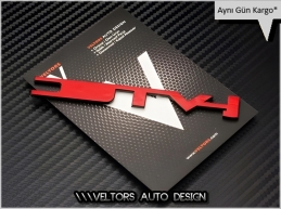 Honda i-vtec Bagaj Yazı Logo Amblem