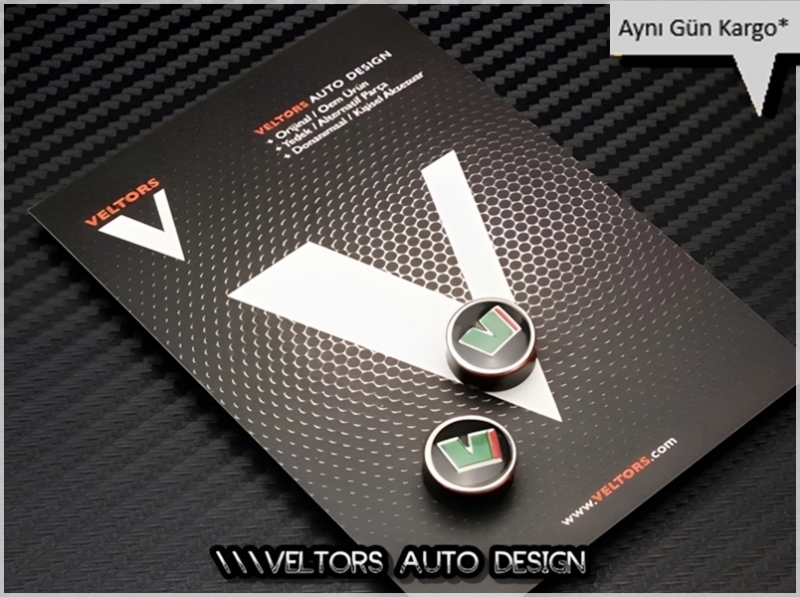 Skoda VRS RS Anahtarlık Kumanda Logo Amblem Seti