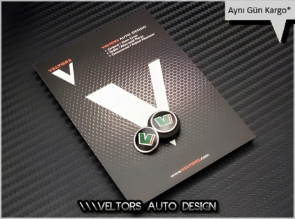 Skoda VRS RS Anahtarlık Kumanda Logo Amblem Seti