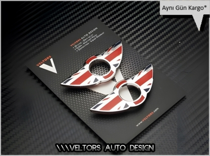 Mini Cooper Krom Kilit Kontrol Çerçevesi Seti