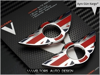Mini Cooper Krom Kilit Kontrol Çerçevesi Seti