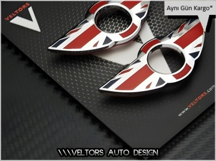 Mini Cooper Krom Kilit Kontrol Çerçevesi Seti