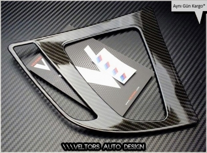 BMW F30 F34 F35 3 ve GT Serisi Carbon Vites Körük Çerçevesi