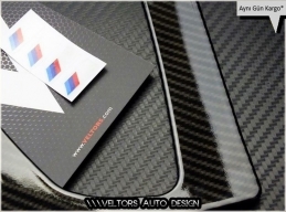 BMW F30 F34 F35 3 ve GT Serisi Carbon Vites Körük Çerçevesi BMW F30 F34 F35 3 ve GT Serisi Carbon Vites Körük Çerçevesi