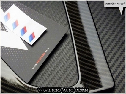 BMW F30 F34 F35 3 ve GT Serisi Carbon Vites Körük Çerçevesi