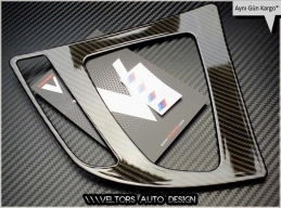 BMW F30 F34 F35 3 ve GT Serisi Carbon Vites Körük Çerçevesi BMW F30 F34 F35 3 ve GT Serisi Carbon Vites Körük Çerçevesi