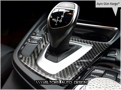 BMW F30 F34 F35 3 ve GT Serisi Carbon Vites Körük Çerçevesi