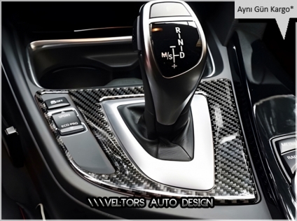 BMW F30 F34 F35 3 ve GT Serisi Carbon Vites Körük Çerçevesi