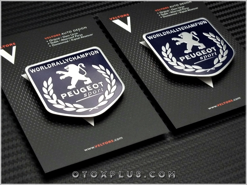 Peugeot Sport Europe Logo Amblem Seti