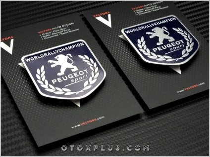 Peugeot Sport Europe Logo Amblem Seti