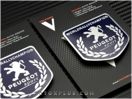 Peugeot Sport Europe Logo Amblem Seti