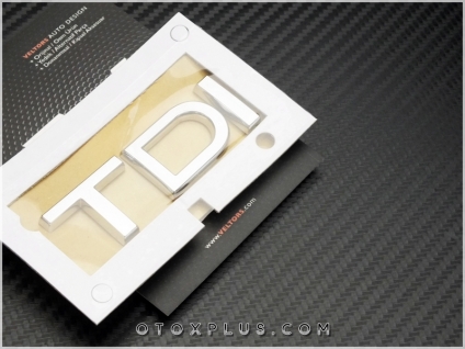 Audi TDI Bagaj Yazı Logo Amblem