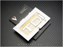 Audi TDI Bagaj Yazı Logo Amblem