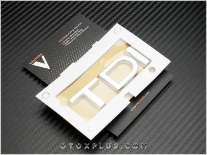 Audi TDI Bagaj Yazı Logo Amblem