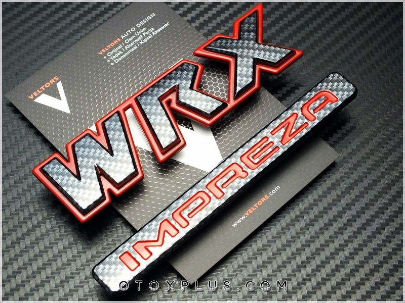 Subaru Sti WRX IMPREZA Logo Amblem Seti